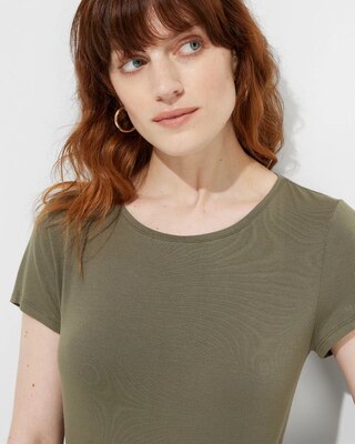 Outlet WHBM Crew-Neck Foundation Tee