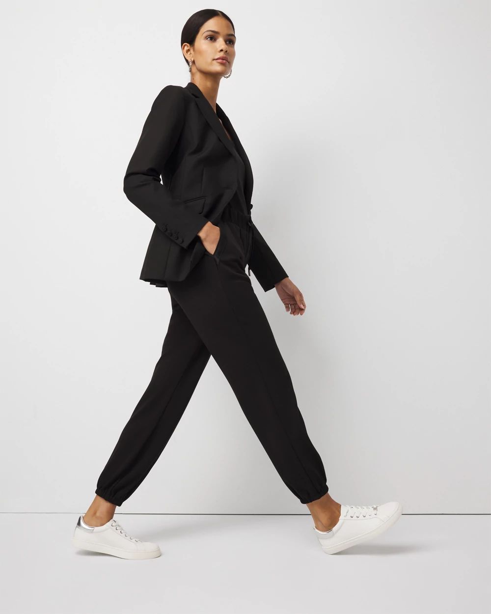 Satin Trim Jogger click to view larger image.