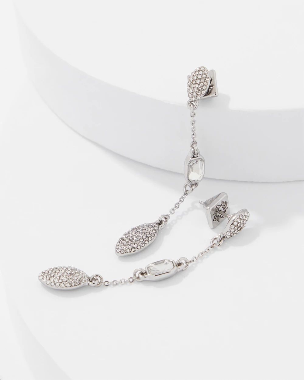 Pavé Linear Earrings click to view larger image.