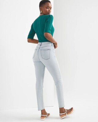 High-Rise Sculpt Slim Cropped Jeans click to view larger image.