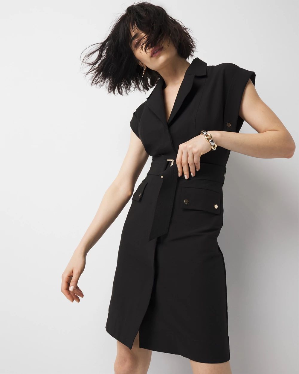 Cargo Shirt Dress