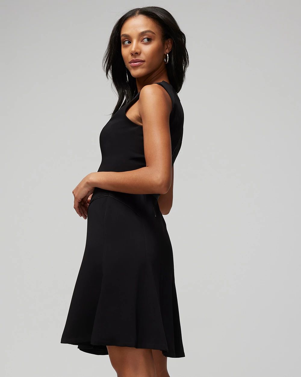 Black Fit & Flare Dress