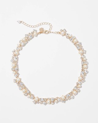 Mixed Media Collar Necklace