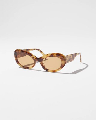 Cat Eye Tortoise Sunglasses click to view larger image.