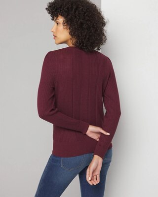 Cashmere Blend Crewneck Sweater click to view larger image.
