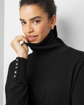 Relaxed Turtleneck Sweater click to view larger image.