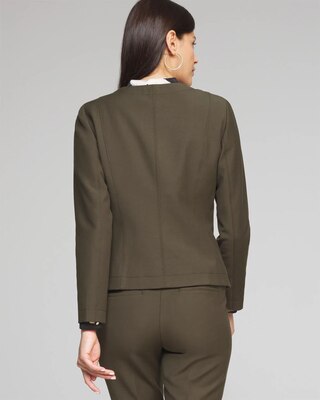Outlet WHBM Long Sleeve Collarless Jacket