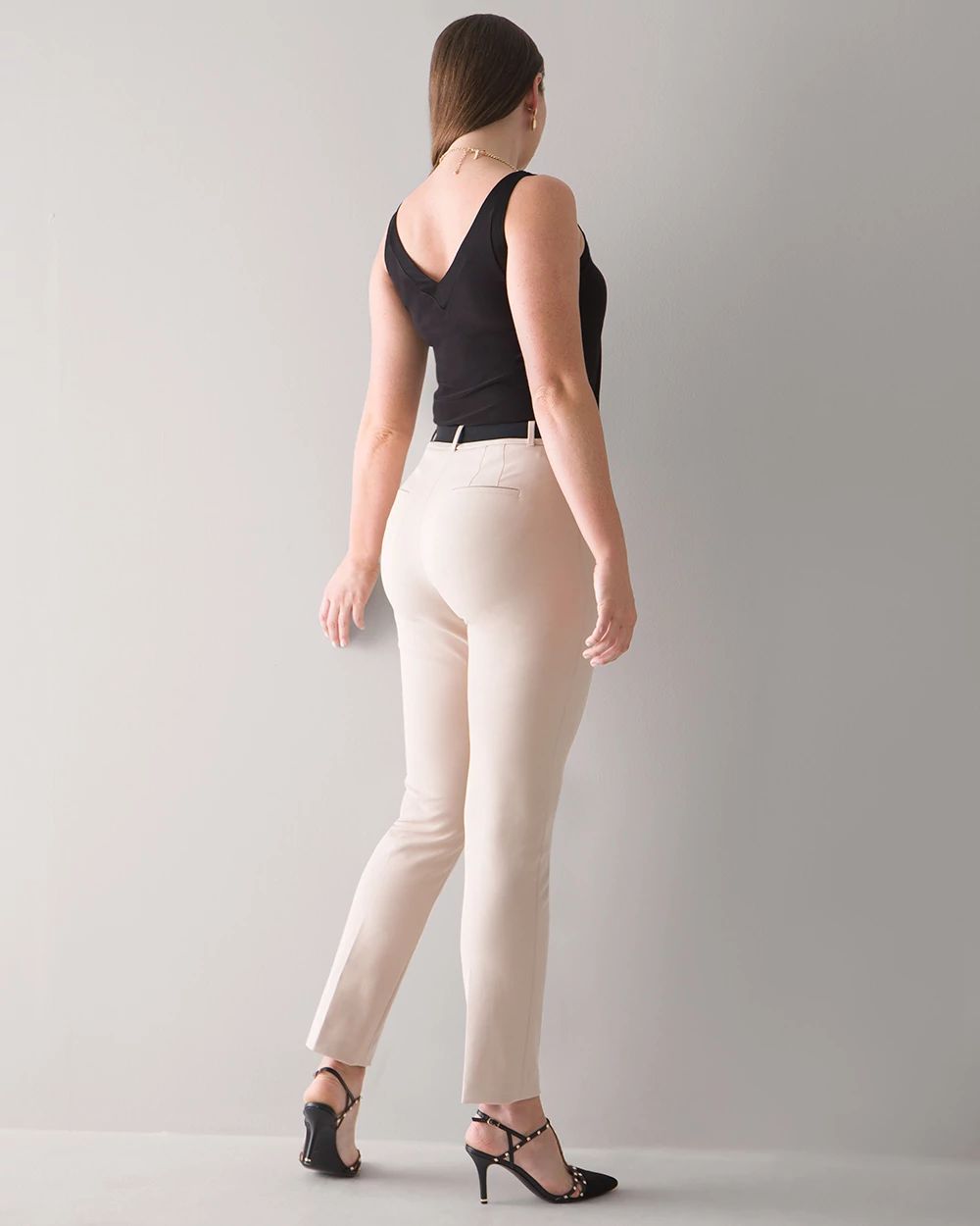 Curvy WHBM®  Elle Slim Trouser Comfort Stretch Pant