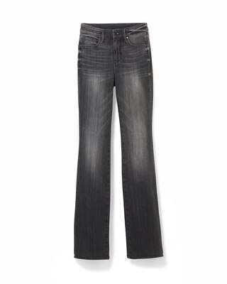 Curvy-Fit High-Rise Skinny Flare Jeans
