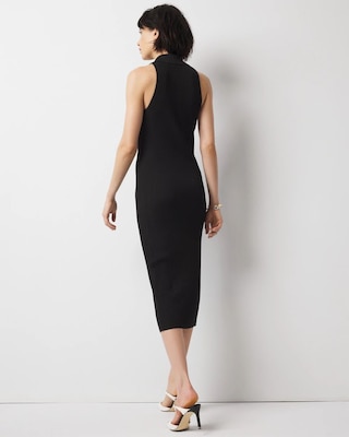 Henley Sweater Dress click to view larger image.