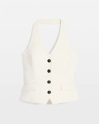 Pocket Vest Halter Top click to view larger image.