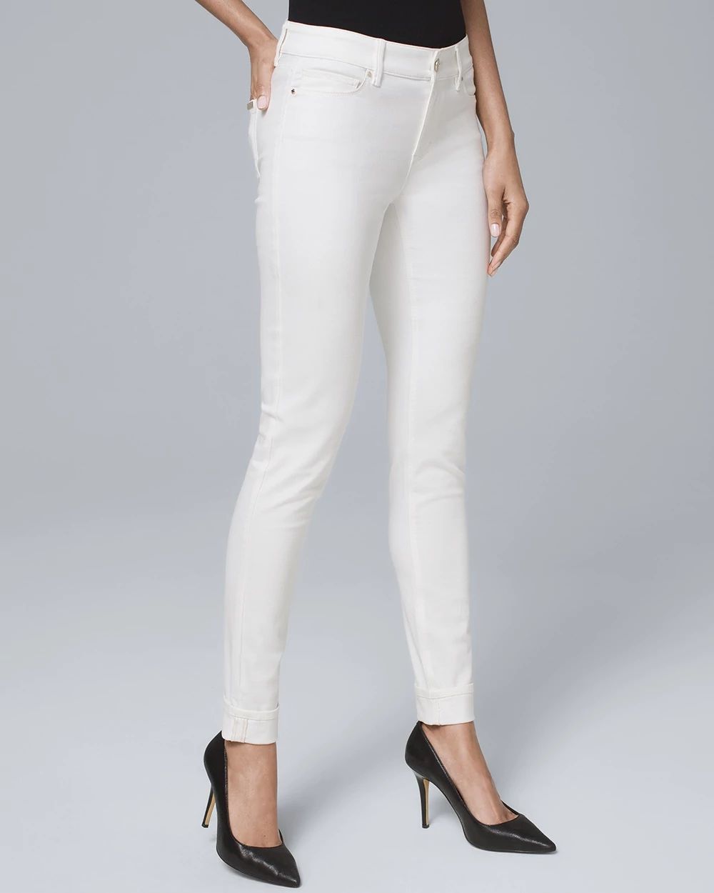 Mid-Rise Skinny Jeans