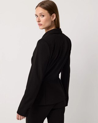 Knit Crepe Blazer click to view larger image.