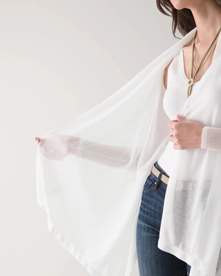 Sheer Coverup Shrug click to view larger image.