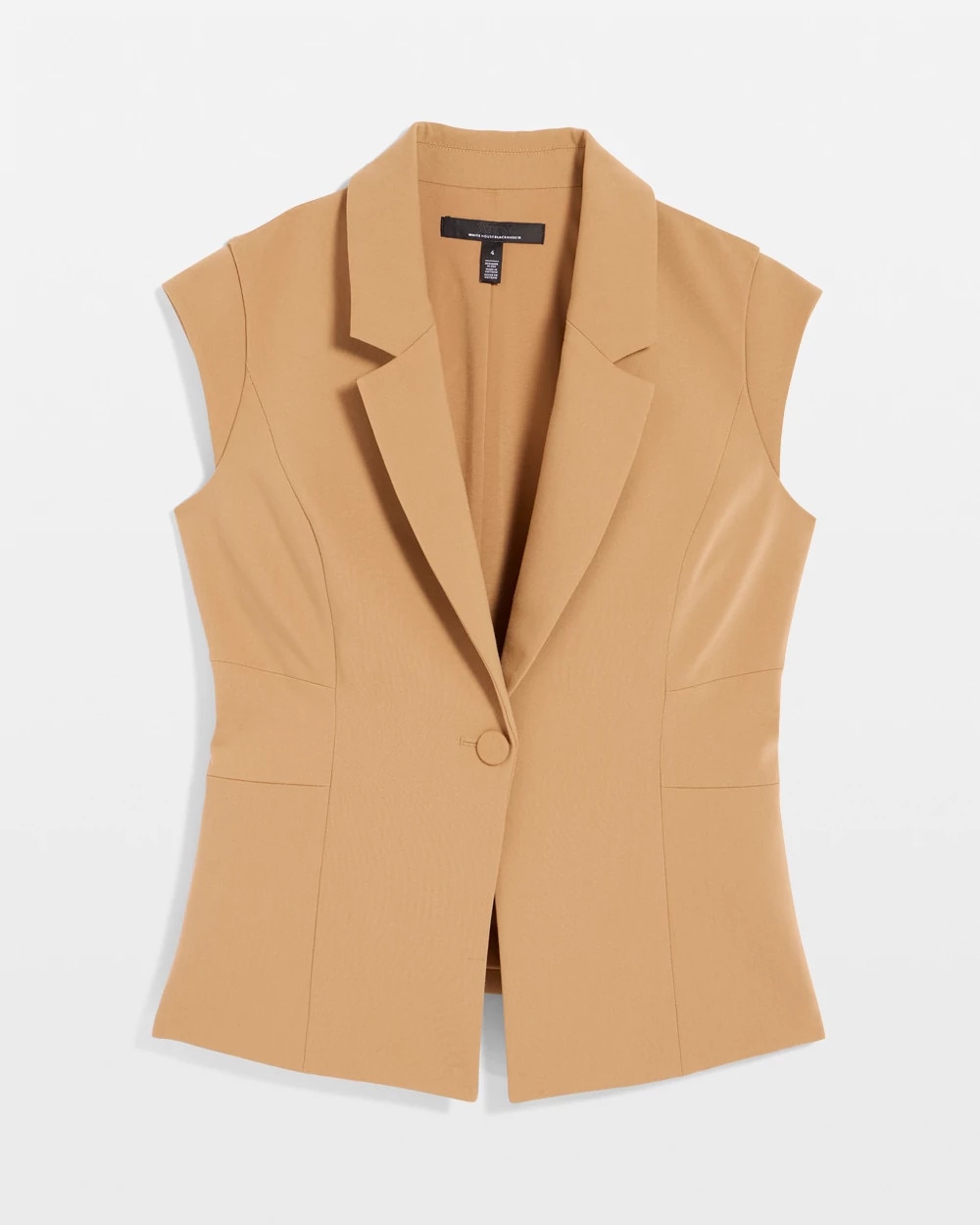 Luxe Stretch Single-Button Vest