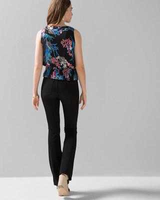 Ruched Surplice Blouse