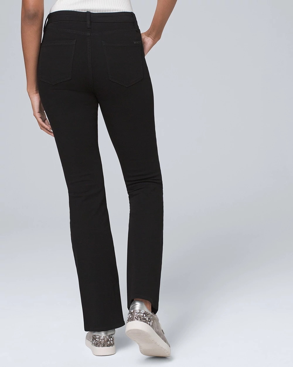 High-Rise Skinny Flare Jeans