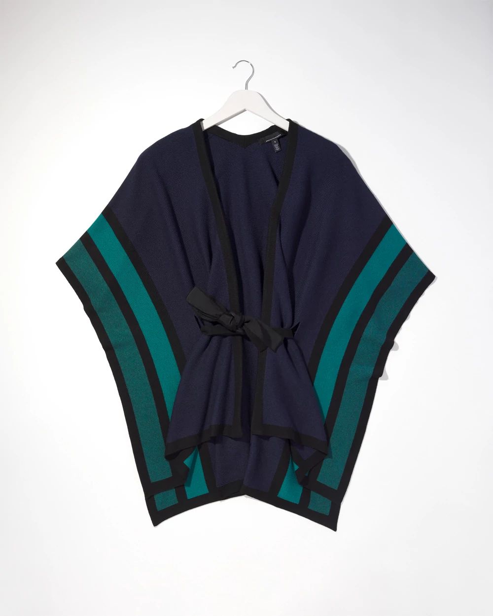 Color Block Ruana | White House Black Market