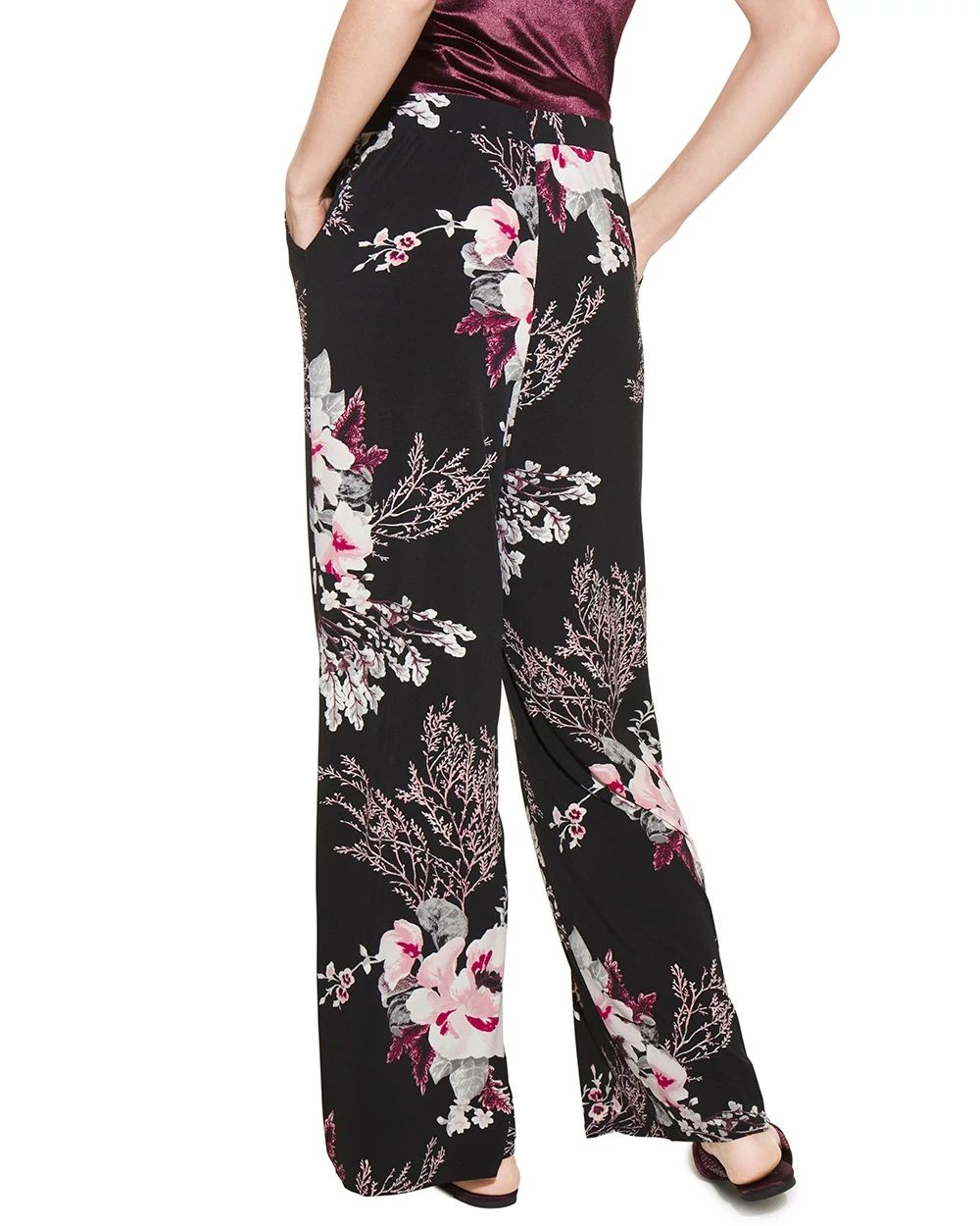 Outlet WHBM Wide-Leg Pants click to view larger image.