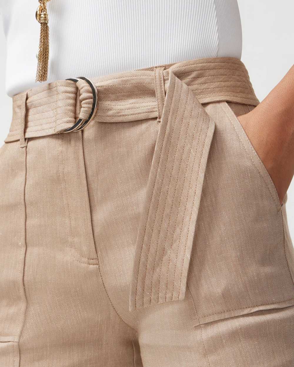 Linen Belted Utility Pant click to view larger image.