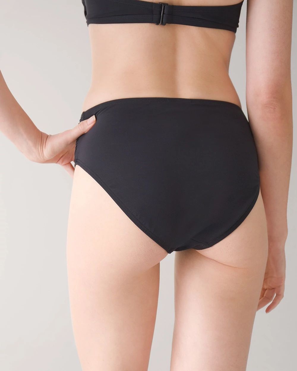 High-Waist Wrap Bikini Bottom
