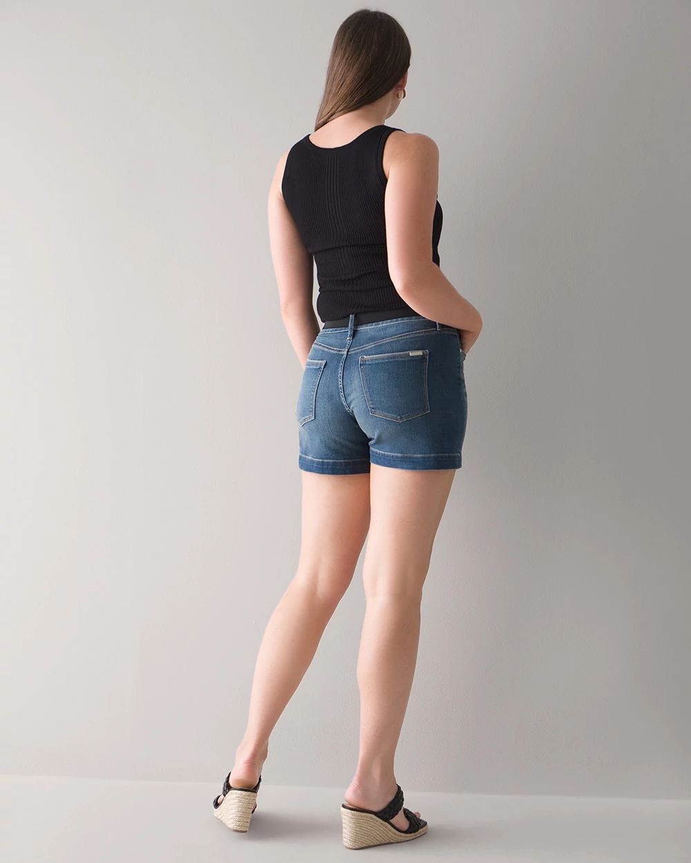 High-Rise Everyday Soft Denim 5-Inch Jean Shorts