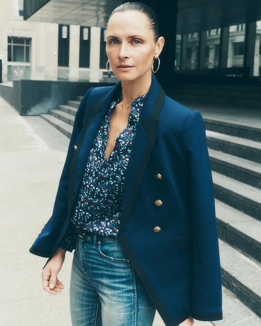 White house black market blazer cheap