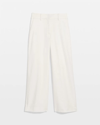 High Rise Wide Leg Crop Pant click to view larger image.