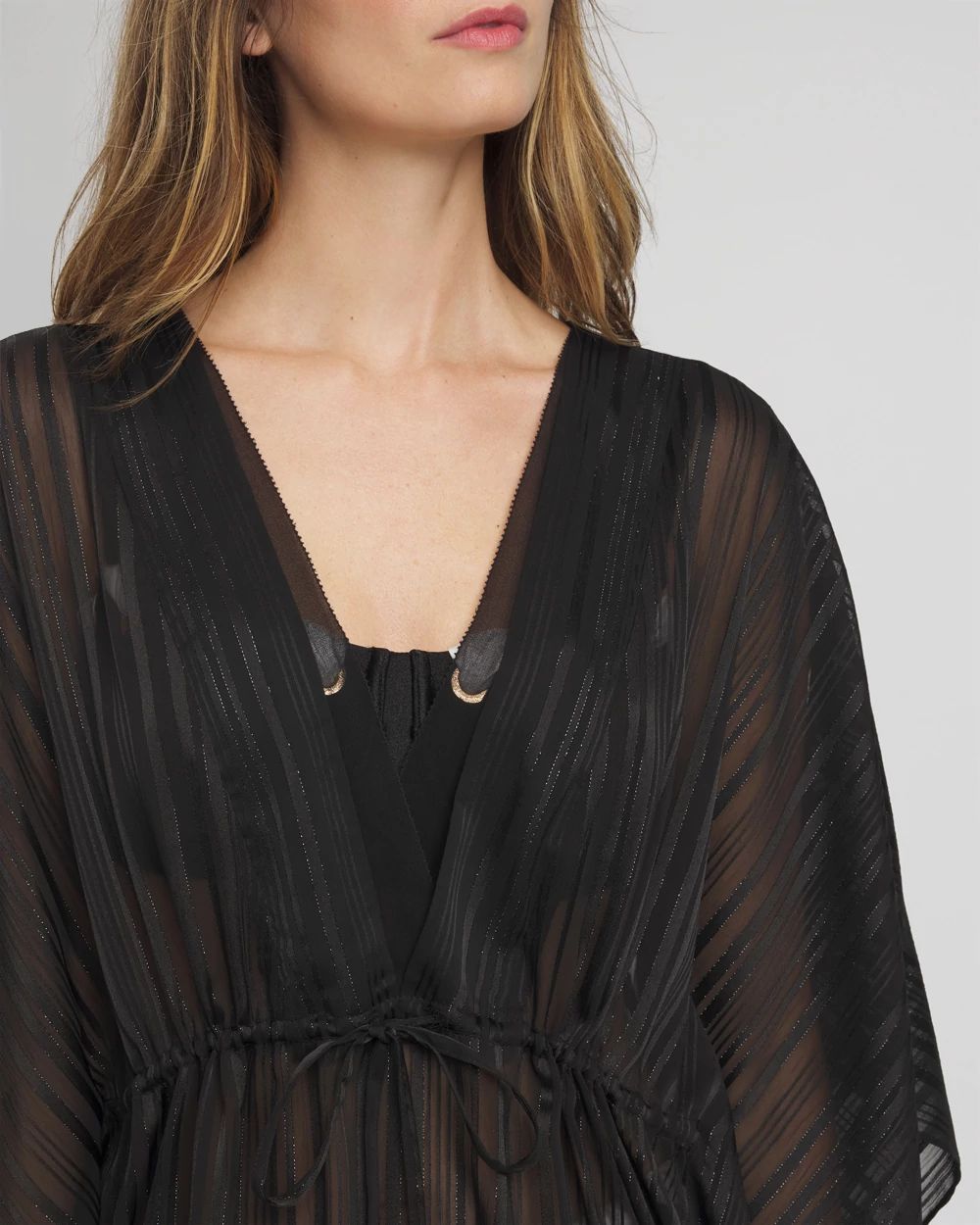 Shadow Stripe Caftan click to view larger image.