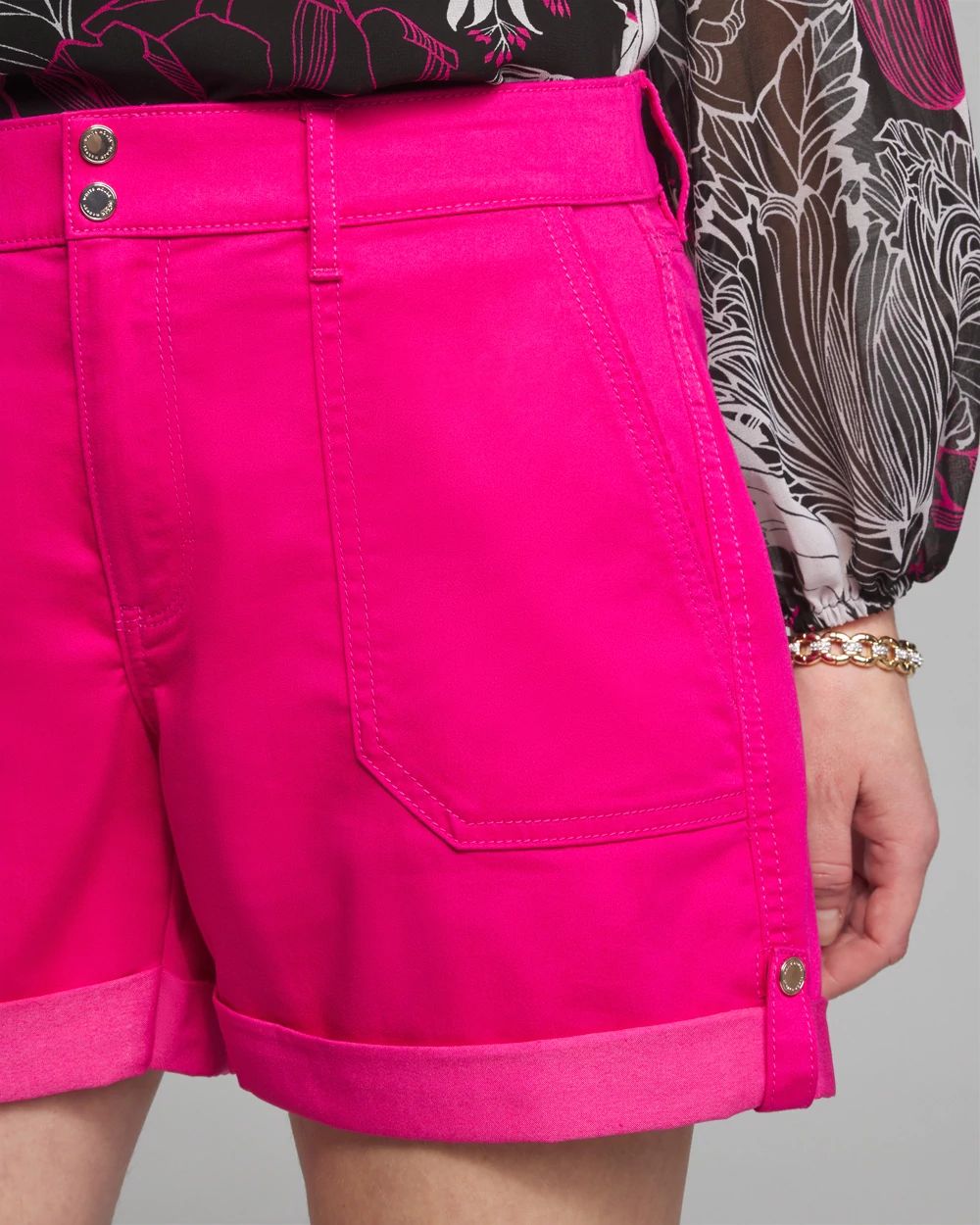 Outlet WHBM Utility Shorts