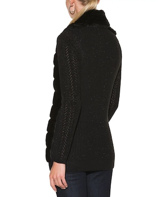 Outlet WHBM Faux-Fur Vest