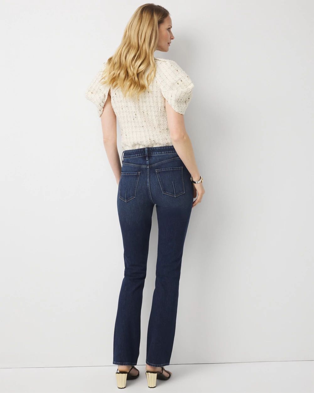 Petite Extra High Rise Elongated Slim Jean click to view larger image.