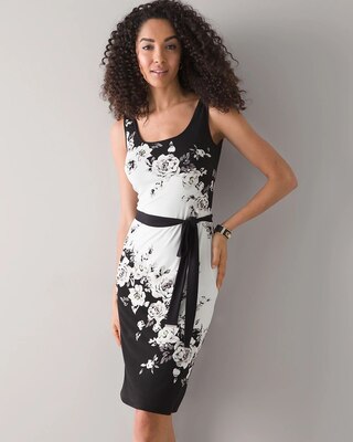 Sleeveless Reversible Matte Jersey Dress