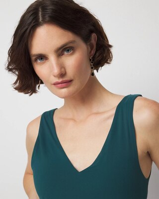 WHBM FORME™ All Ways Stretch Dual Neck Tank click to view larger image.