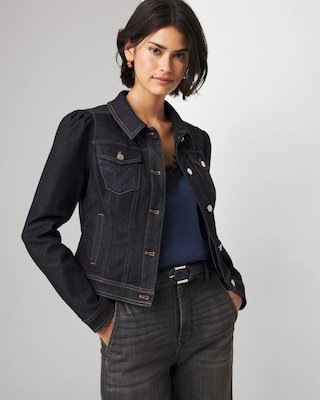 Quilted Jean Jacket click to view larger image.