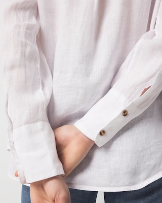 Linen Button-Down Shirt click to view larger image.