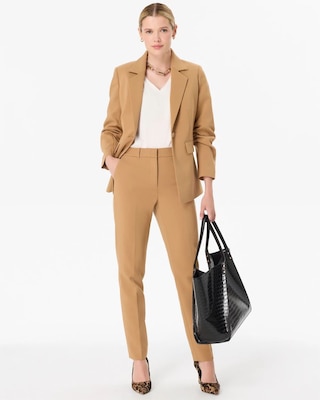 Luxe Stretch High-Rise Elle Slim Ankle Pant click to view larger image.