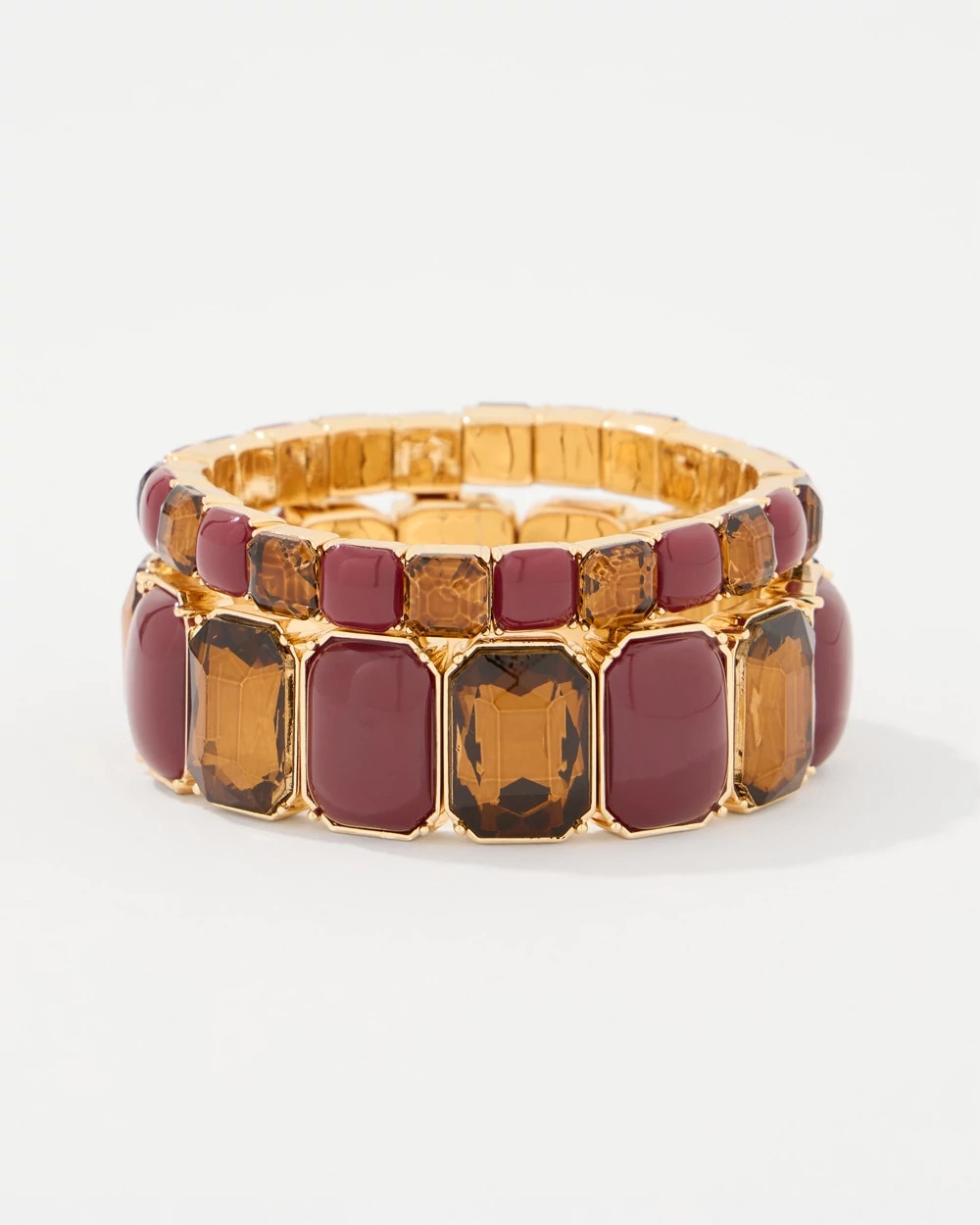 Mixed Stone Stretch Bracelet