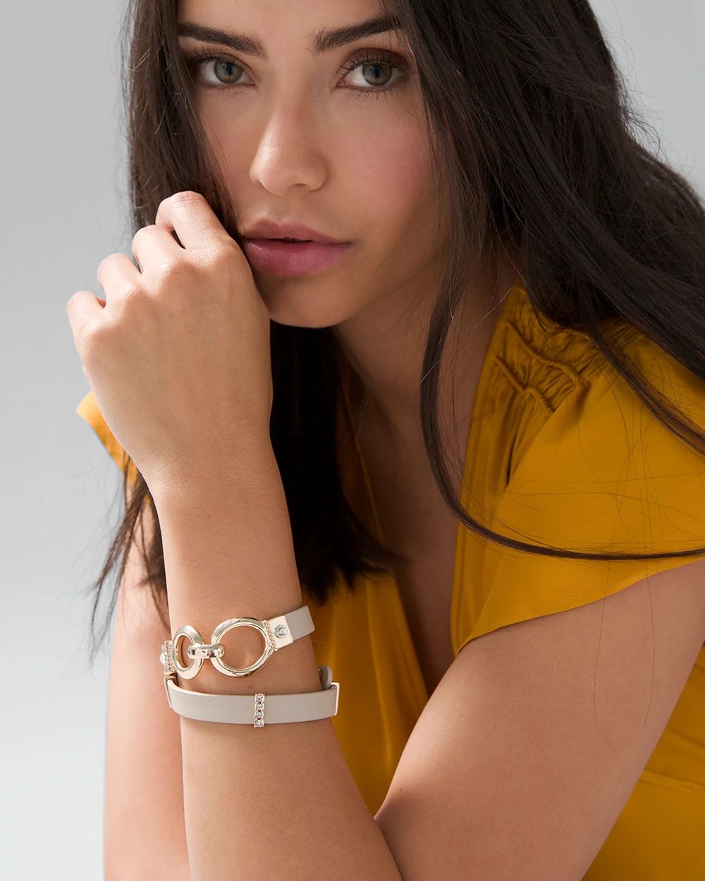 White house black market bracelet top