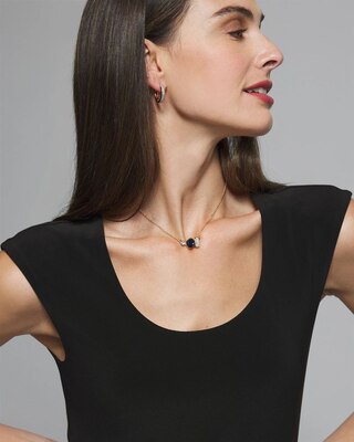 Outlet WHBM Cap Sleeve Top