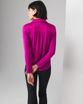 Woven Front Tee click to view larger image.