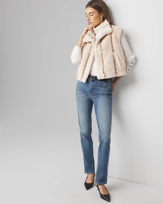 Faux Fur Vest click to view larger image.