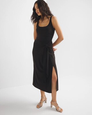 Sarong Midi Dress