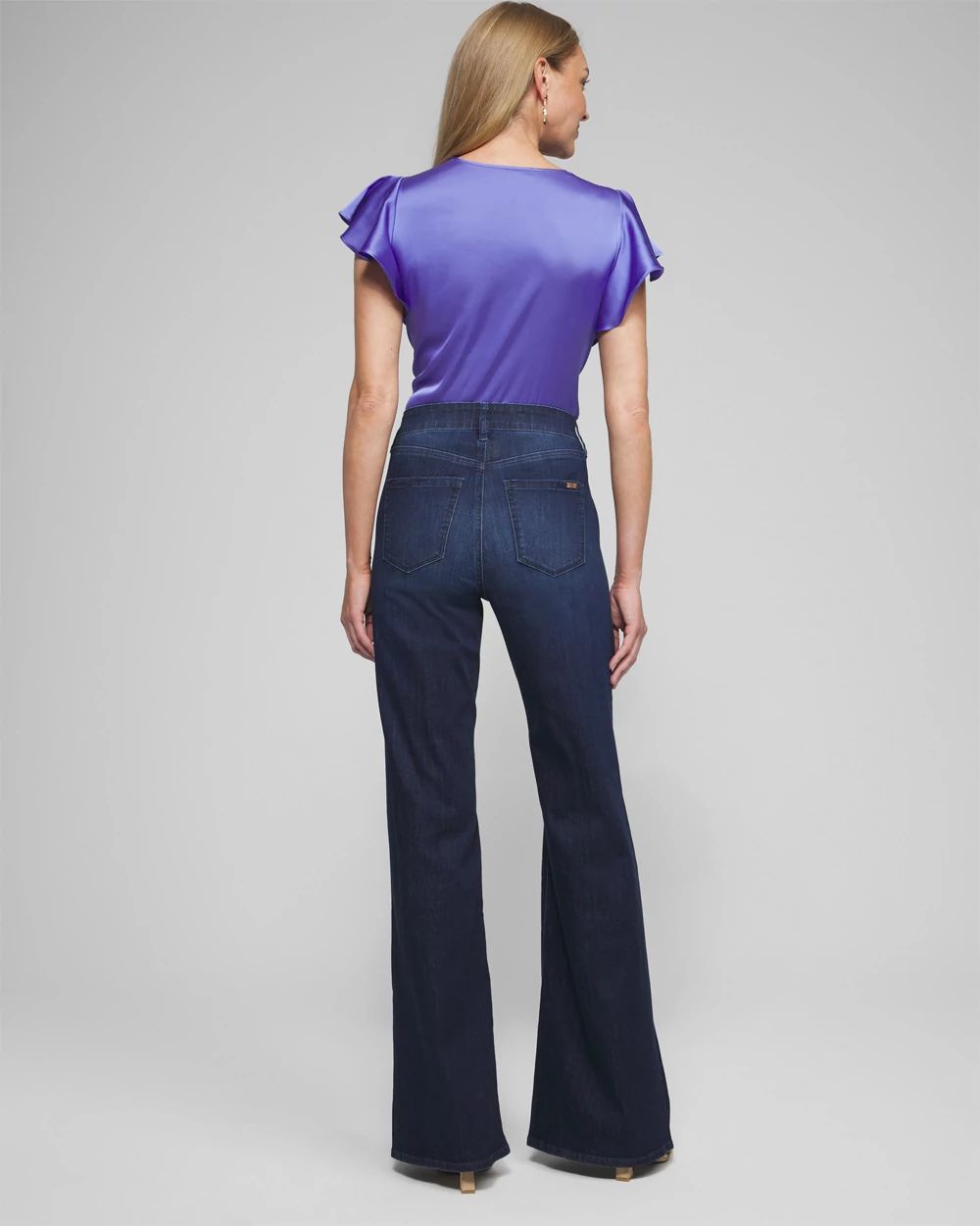Outlet WHBM Wide Leg Jeans