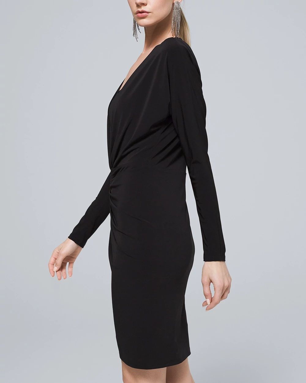 Petite Statement Jersey Knit Dress