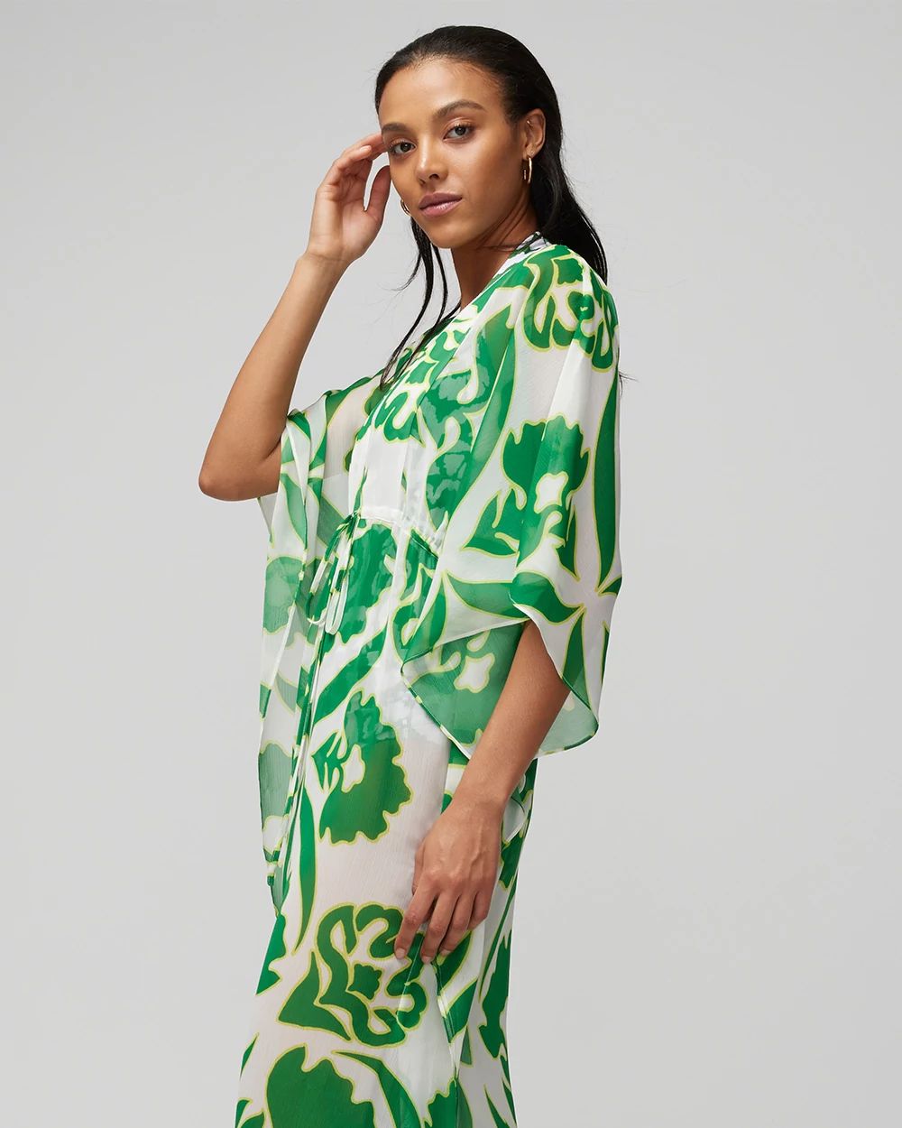 Printed Maxi Caftan