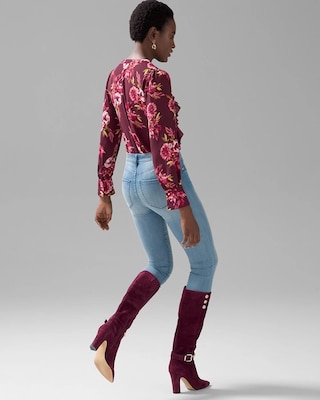 High-Rise Jeanie Denim Legging