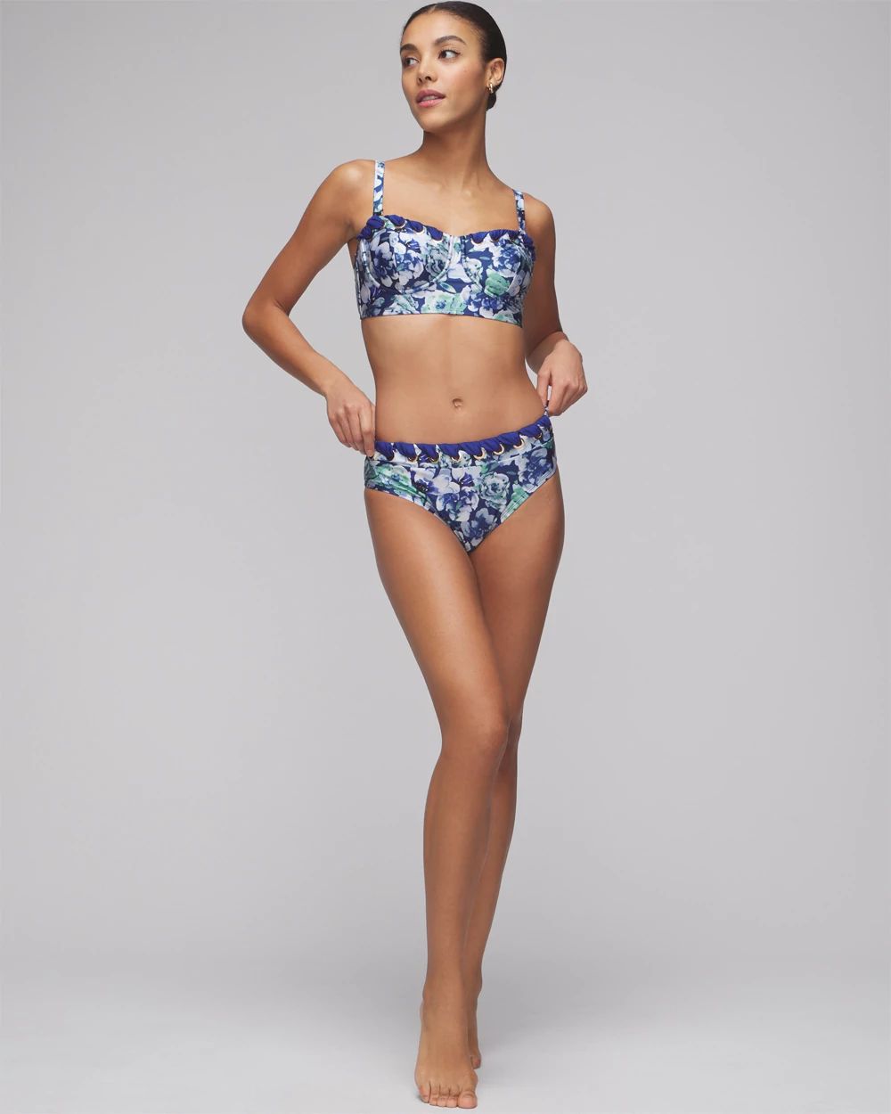 Grommet Lace-Up Bottom