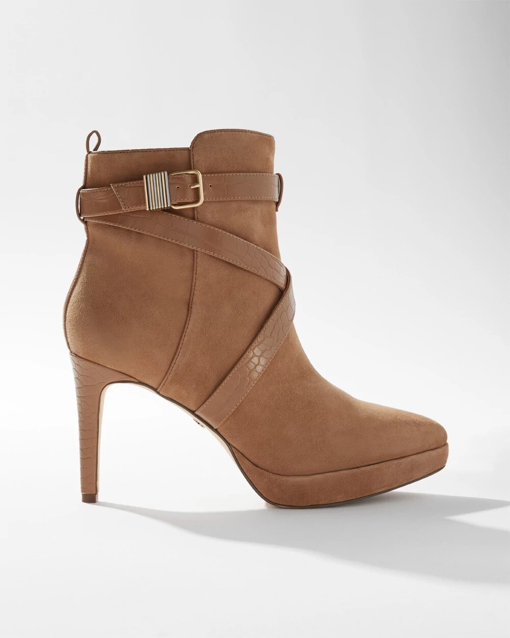 Croco Suede Boot - image 4