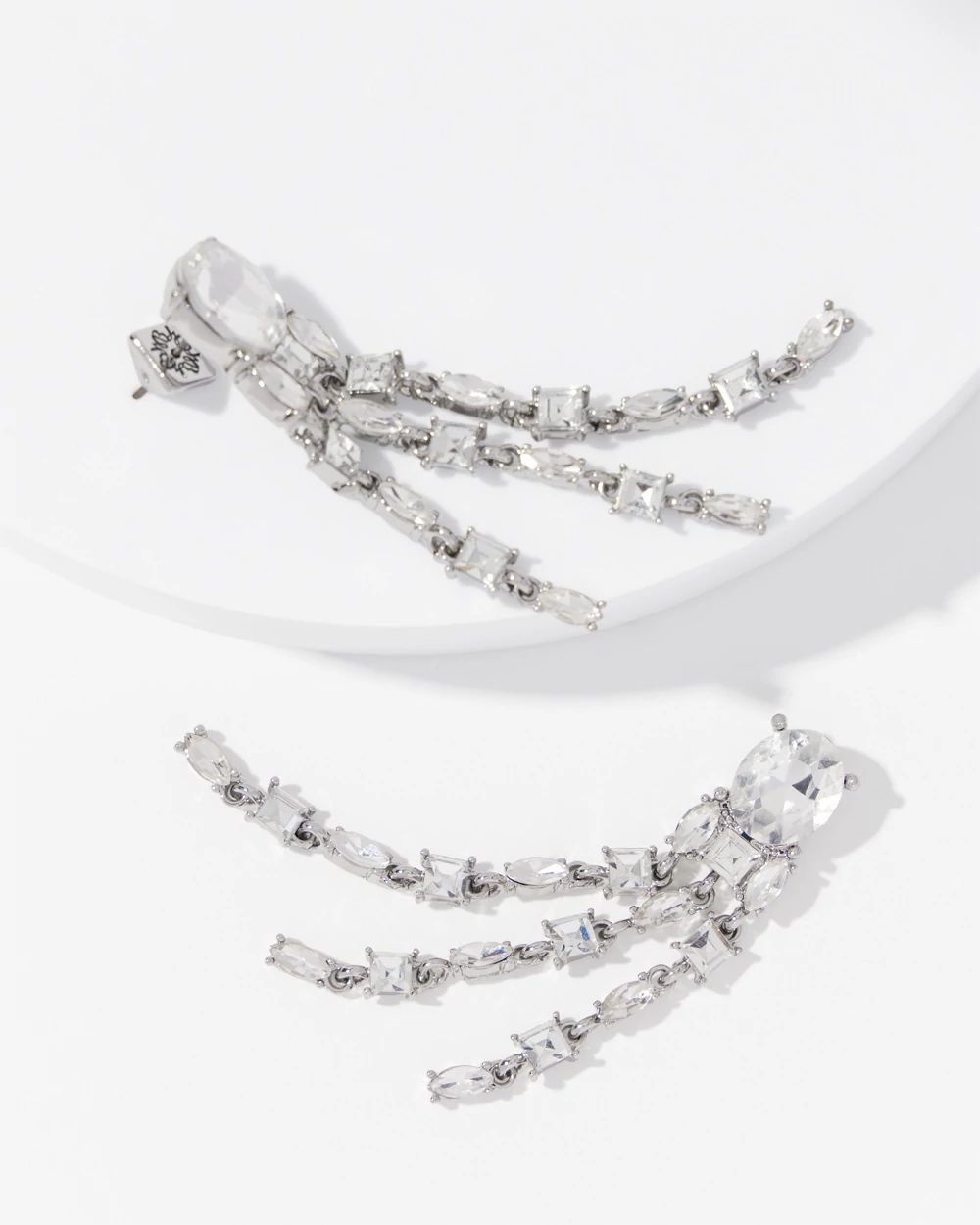 Crystal Fringe Earrings